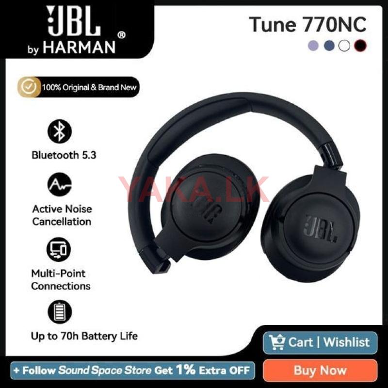 JBL Tune 770NC Wireless Over Ear Headphones