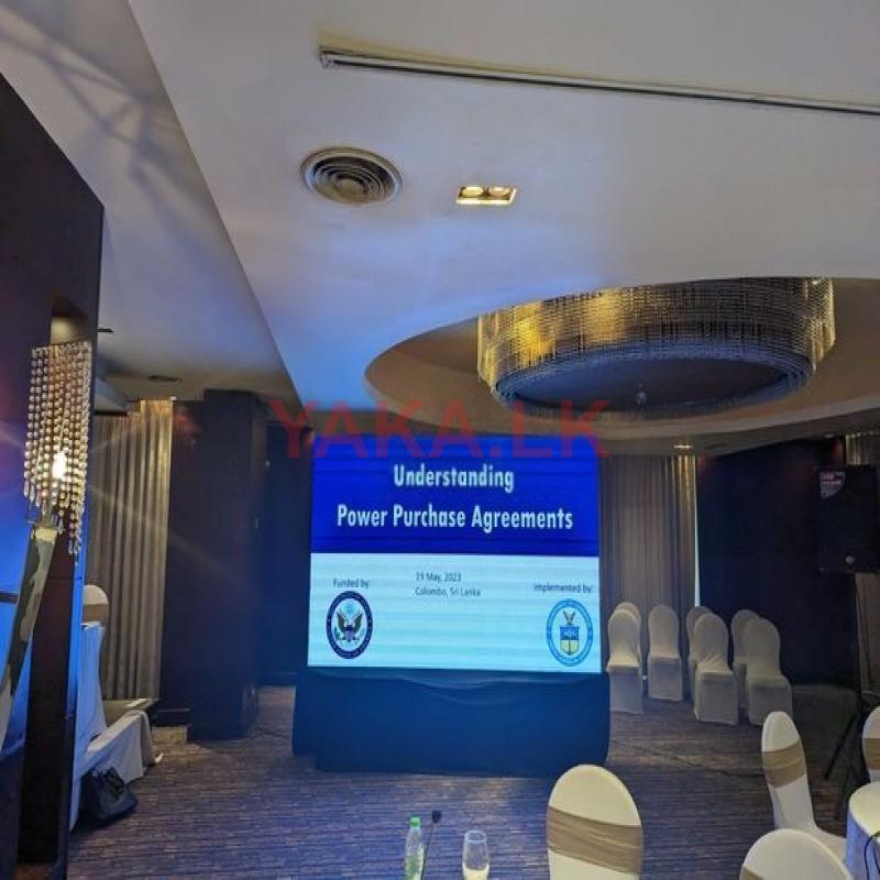 Indoor LED Screen Rent - 6x8 Feet