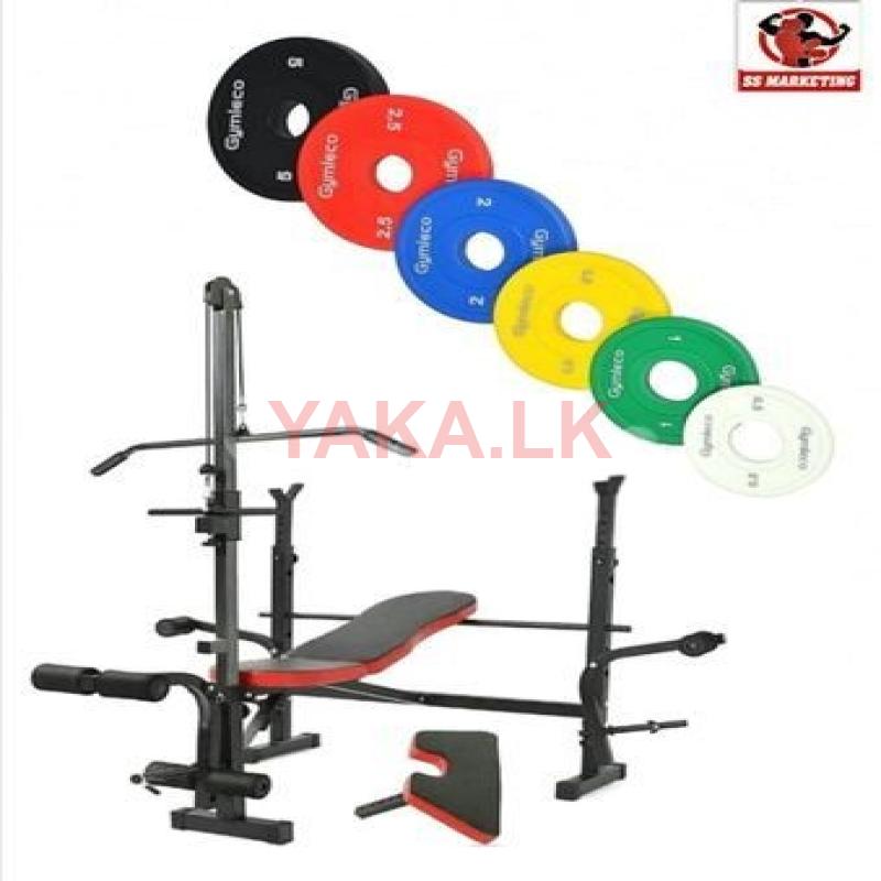 Bench Weight Plate Home Gym Dumbbell Set