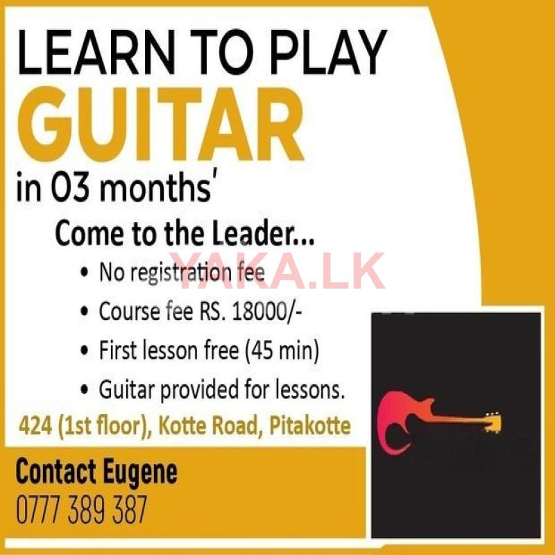 Guitar course