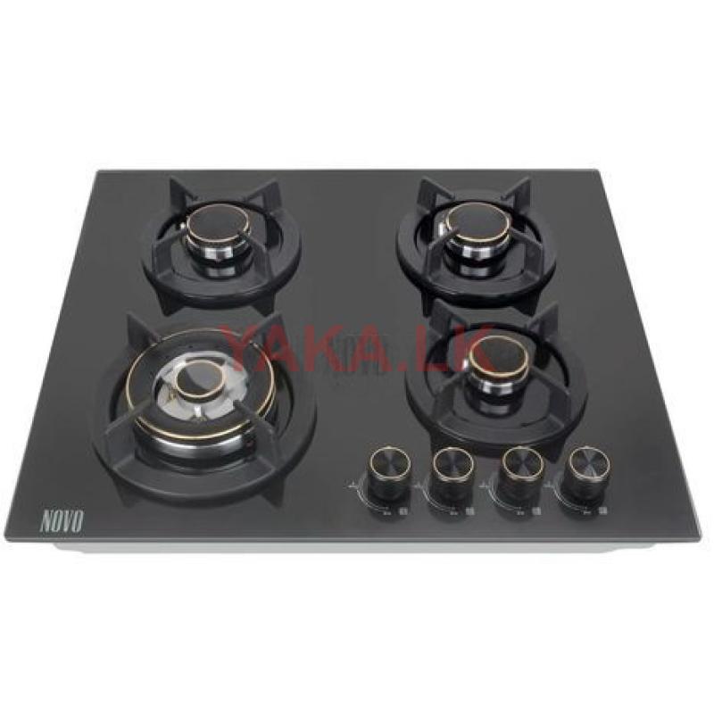 Novo Premium Safety 4 Burner Gas Cooker Hob