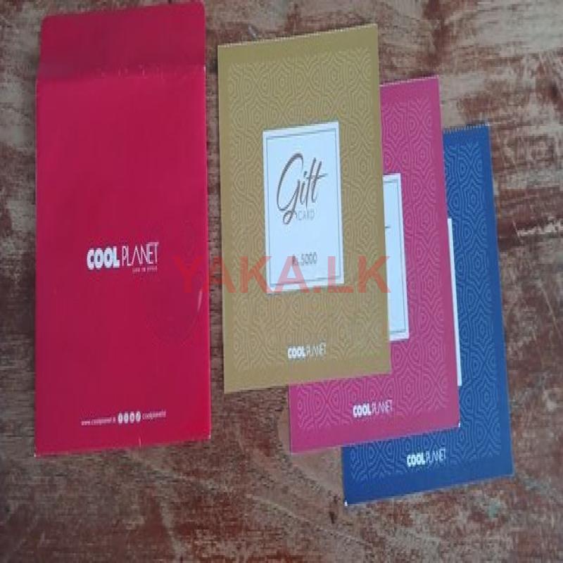 Gift vouchers