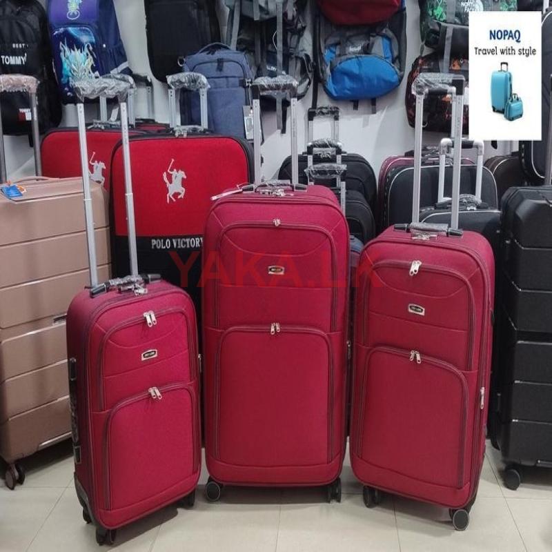 Skyline Luggage Bag (Bold Red)