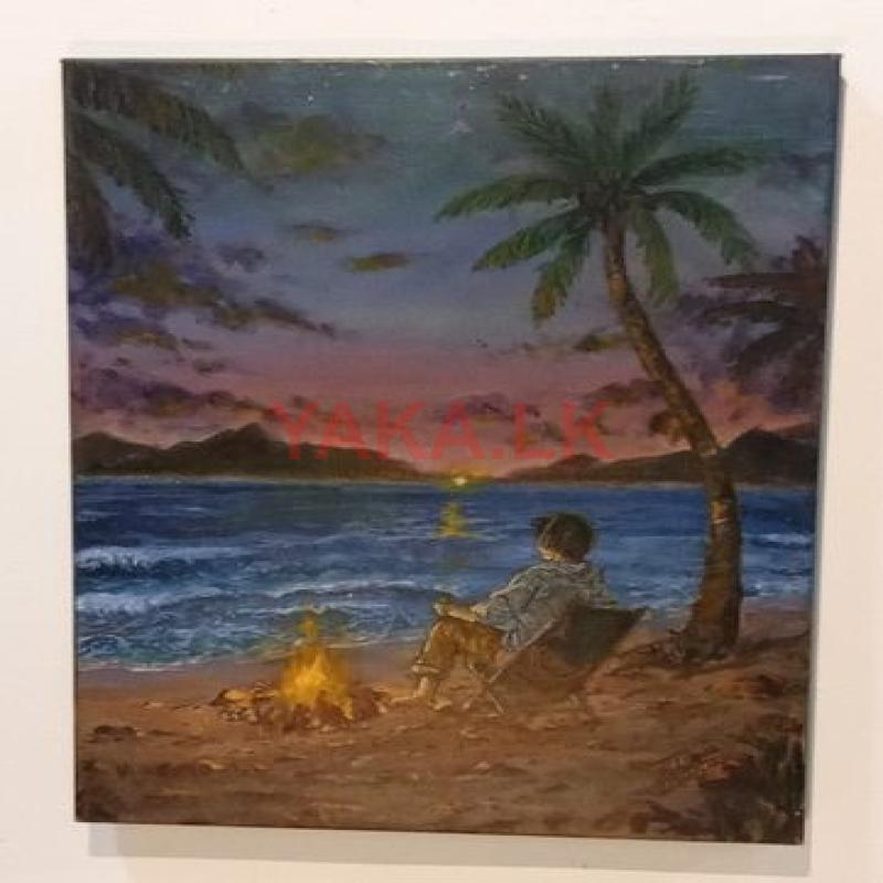 “quiet Moments”l Seaside Painting