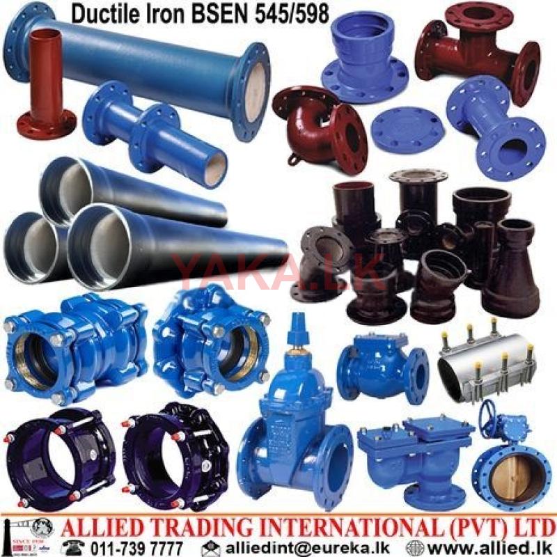 Ductile Iron Pipes & Fittings -Water, Sewerage Waste Water