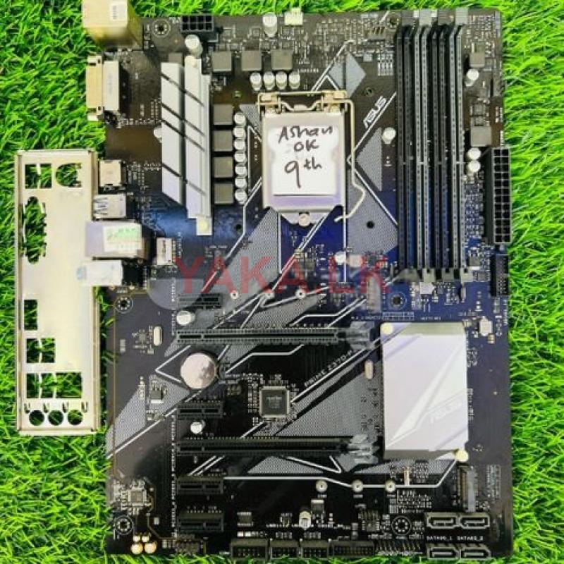 Asus Prime Z370-P 8/9 Th Gen 4 Ram Slot Motherboard