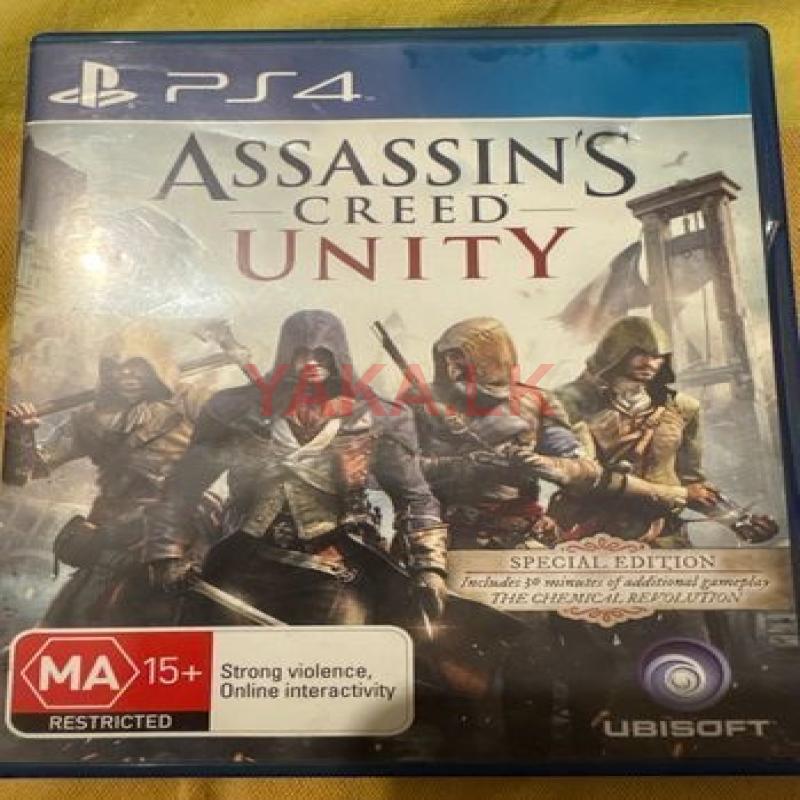 Assassins creed unity ps4