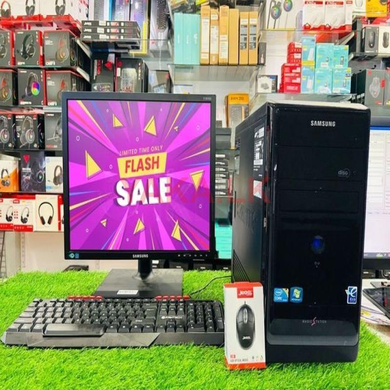 COMPUTER DDR3 CORE2DUO (4GB RAM|500GB HDD) SAMSUNG (FULL SET PC) 20" 24"