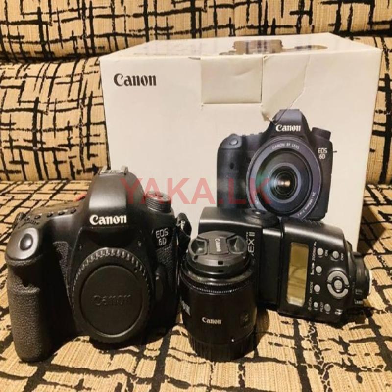 Canon 6D Full Set Camara