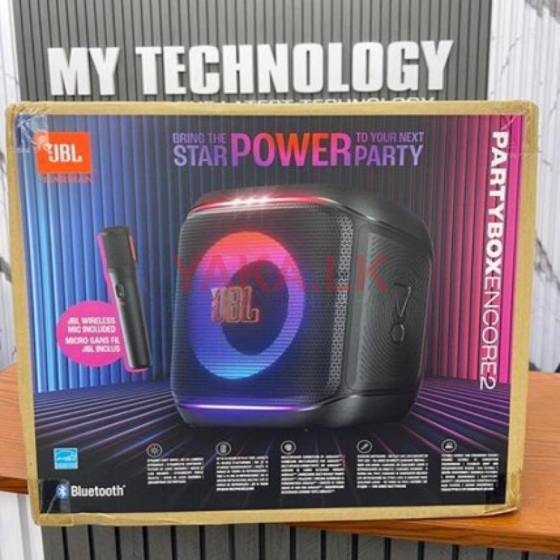 JBL Encore 2 PartyBox With Single Mic Speaker