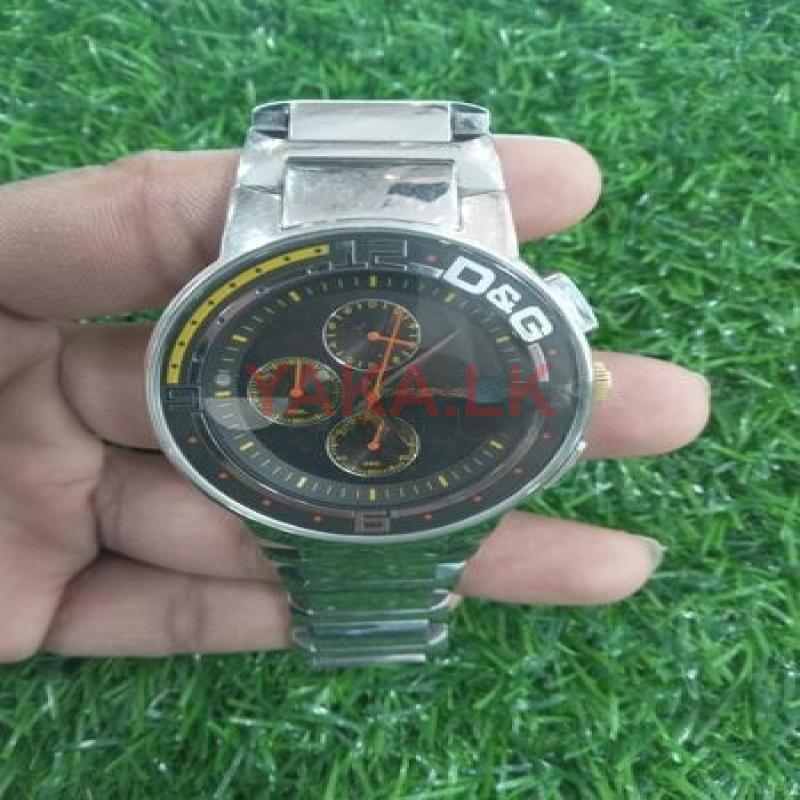 Perfect Day Silver Clear Hand Watch