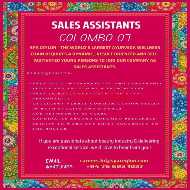 Sales Assistant