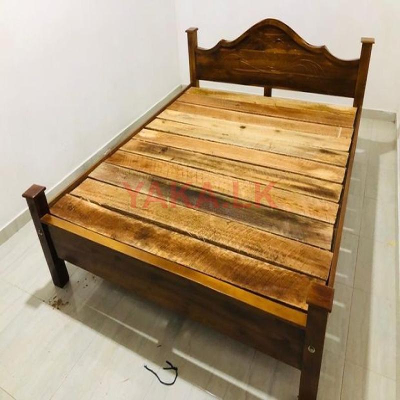 New 6*5 ft 72*60 Teak Triple Queen Arch bed .