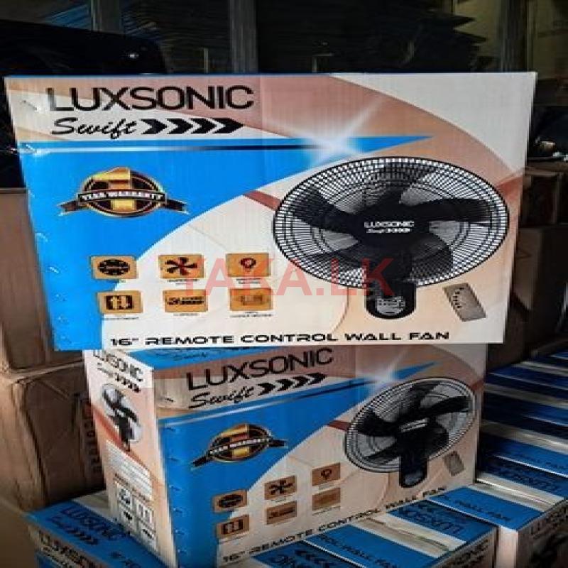 Luxsonic Remote Control Wall Fan