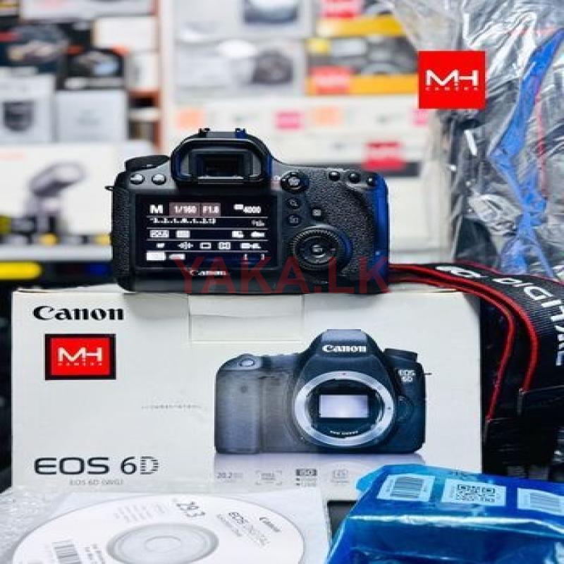 Canon 6D Full Frame Camera Set Box Body