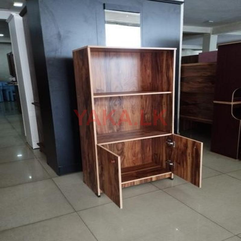 Melamine Book Rack With Cupboard S