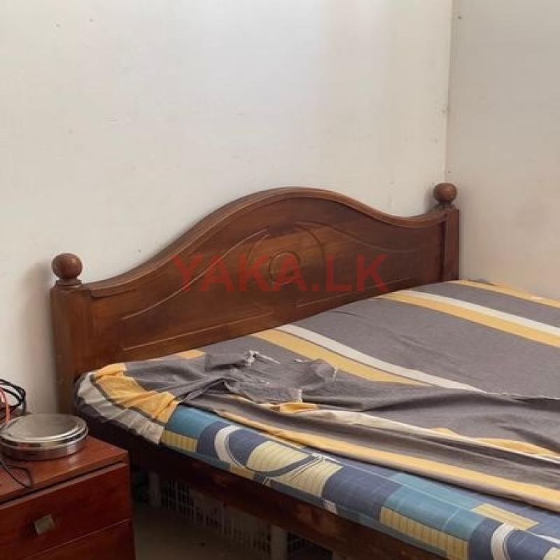 Double Bed with Mattress