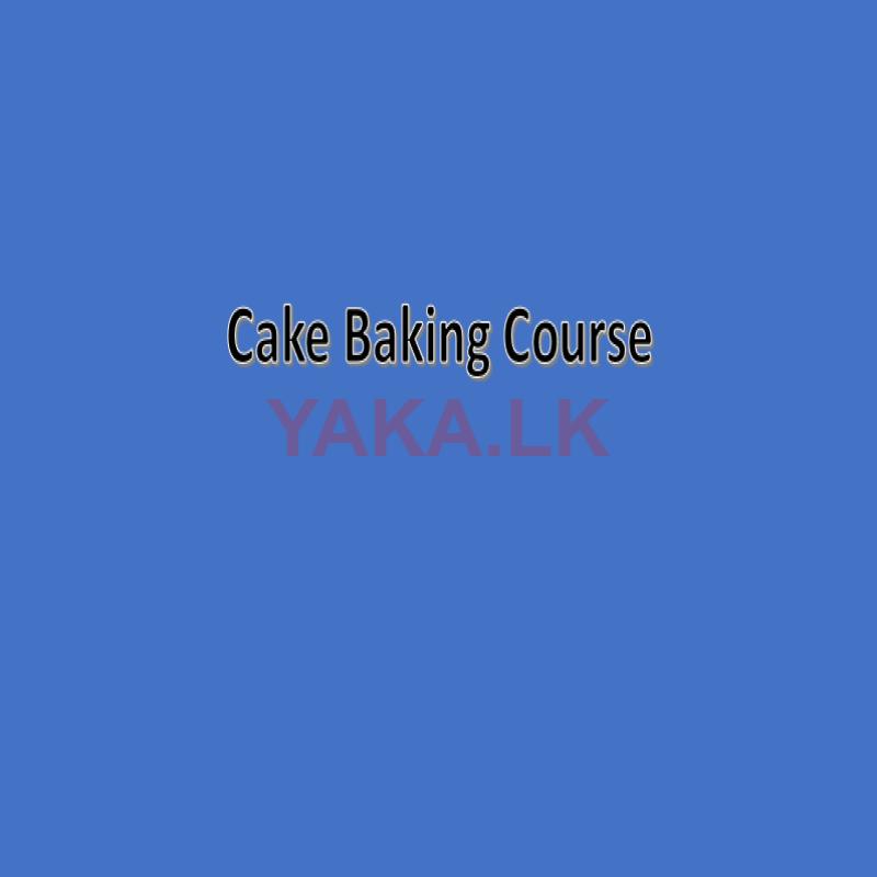 Cake Baking Course