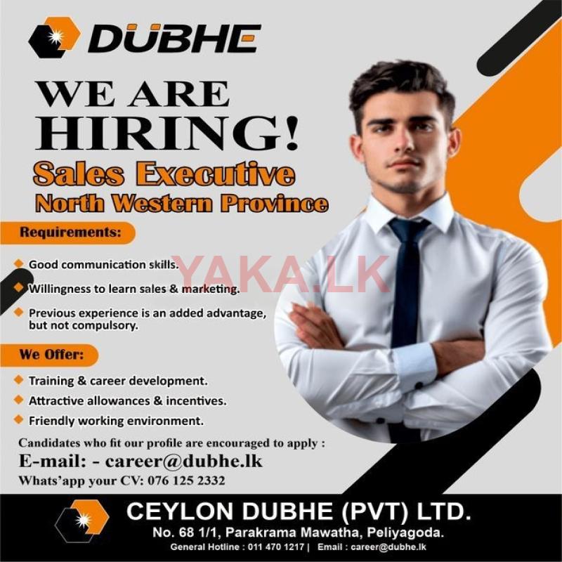 Sales Executive - Kurunegala