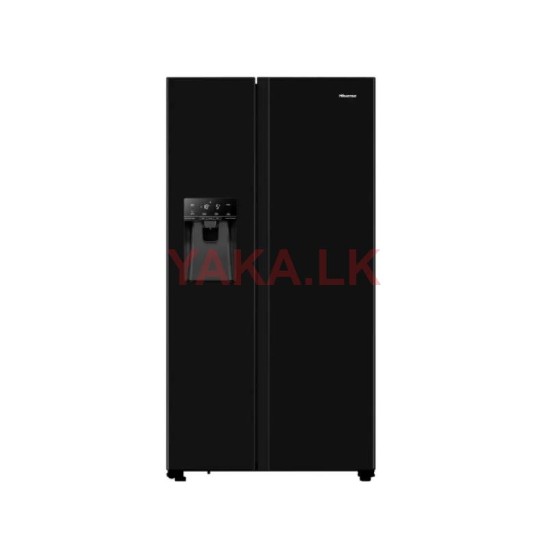 Hisense 481L Inverter Side-by-Side Refrigerator Ice & Water Dispenser