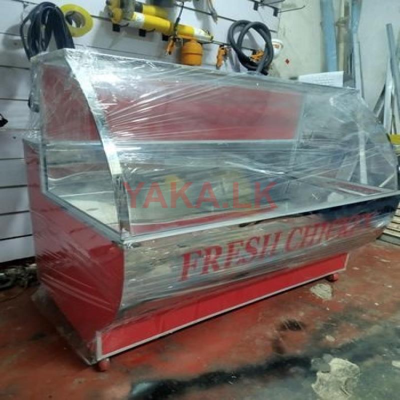 කුකුල් මස් සහ මාළු ශීතකරන. Chicken & Fish Display Coolers