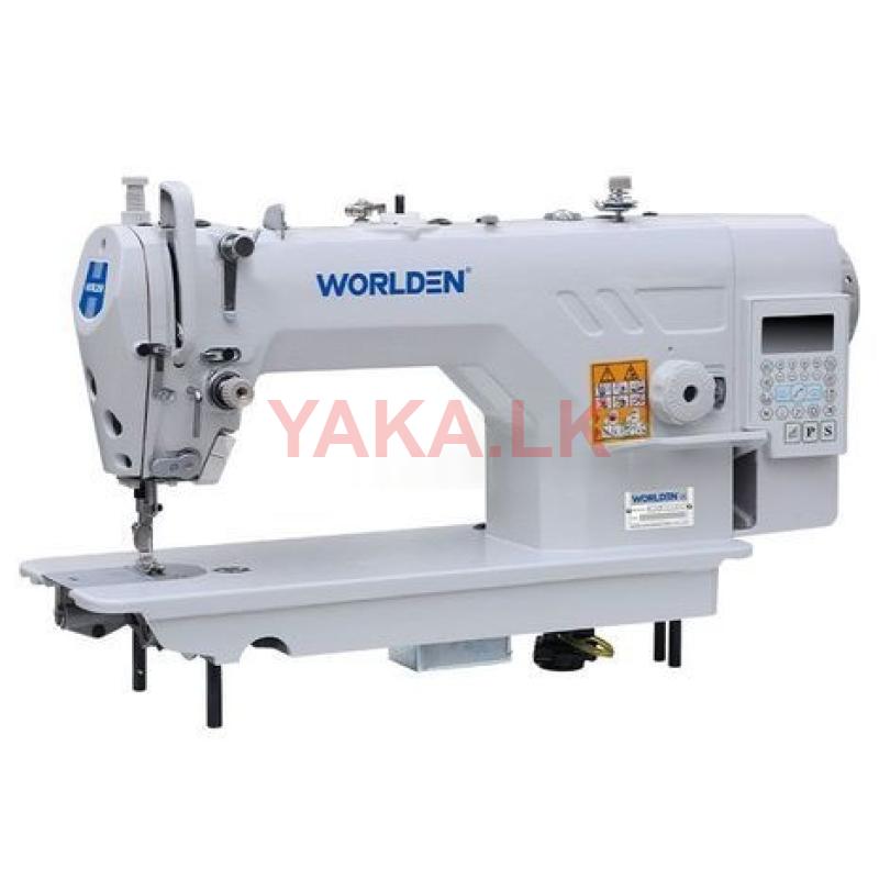 WORLDEN Single Needle Lock-Stitch Sewing Machine Auto Foot Lift