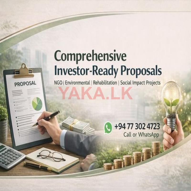 Comprehensive Investor-Ready Proposal Writing Service
