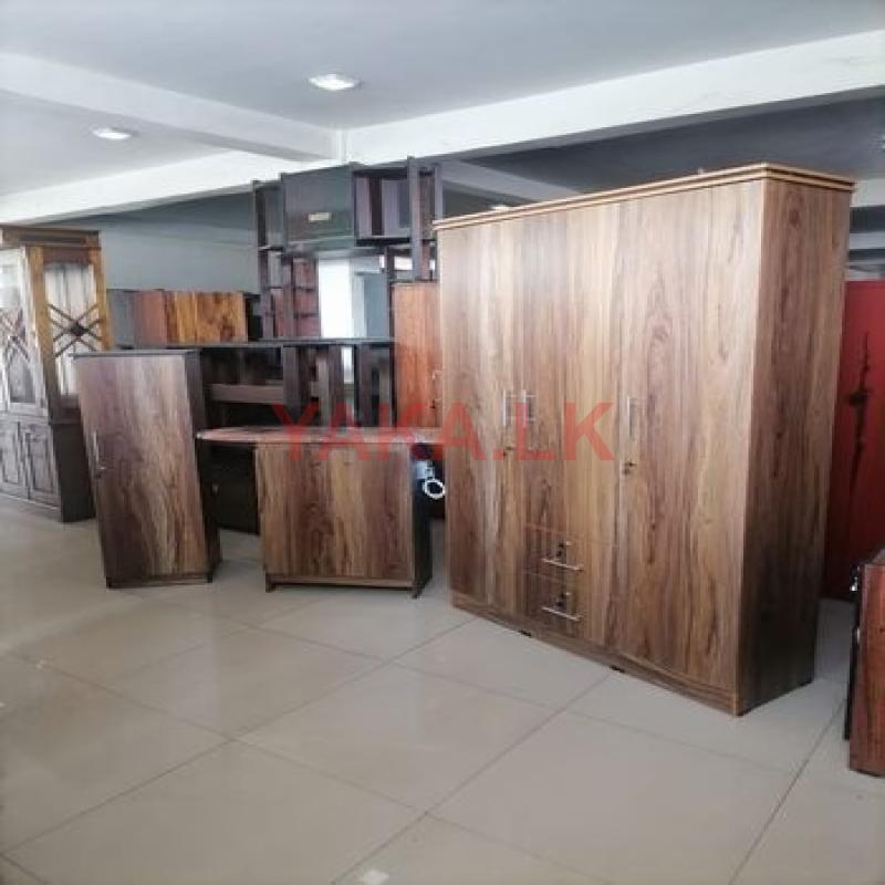 New Melamine 3 Item Set Door Wardrobe Iron Cupboard with Locker