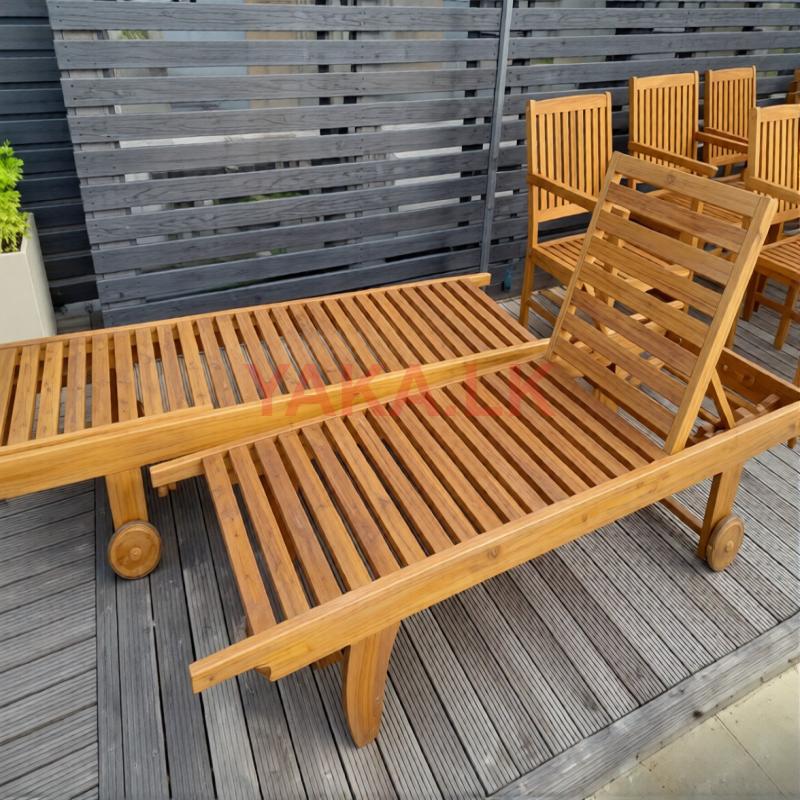 Teak Sunbeds
