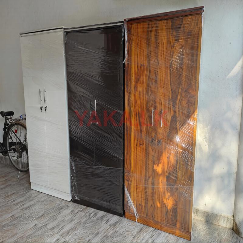 New 2 Door Melamine Wardrobes .