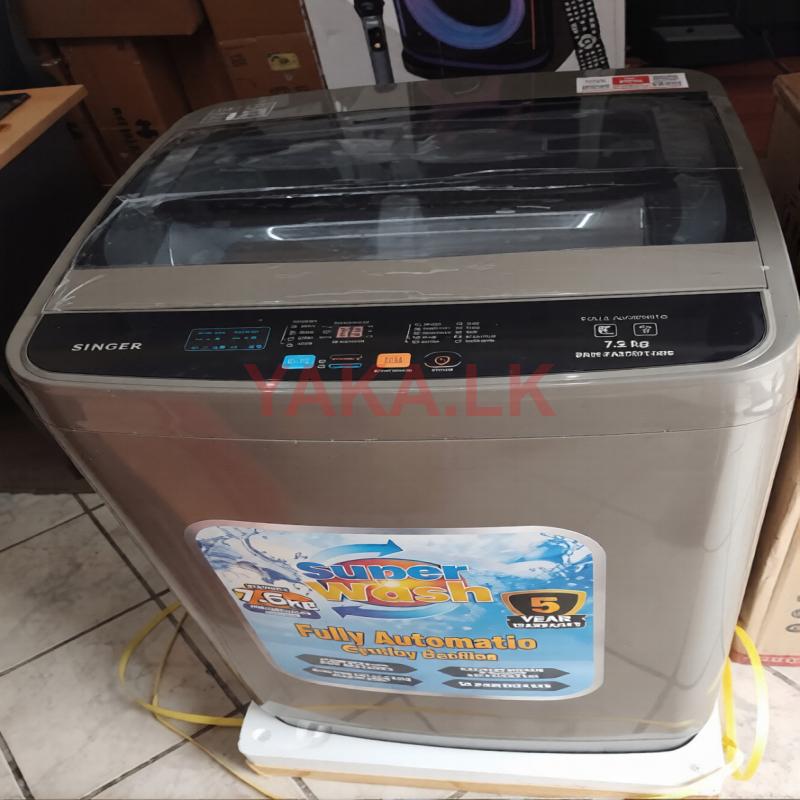 Singer 7.5kg Fully Automatic Washing Machine (Top Load)