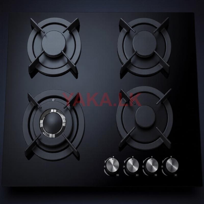New EUROMAX Turkey 4 Burner Tempered Glass Gas Cooker Hob