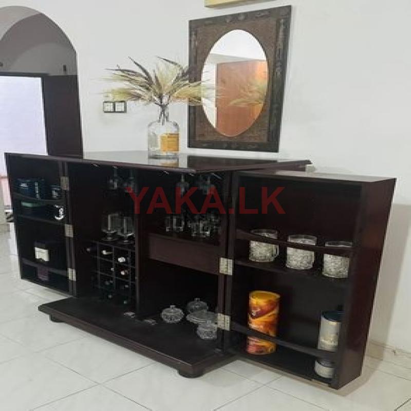 Mahogany Liquor Cabinet