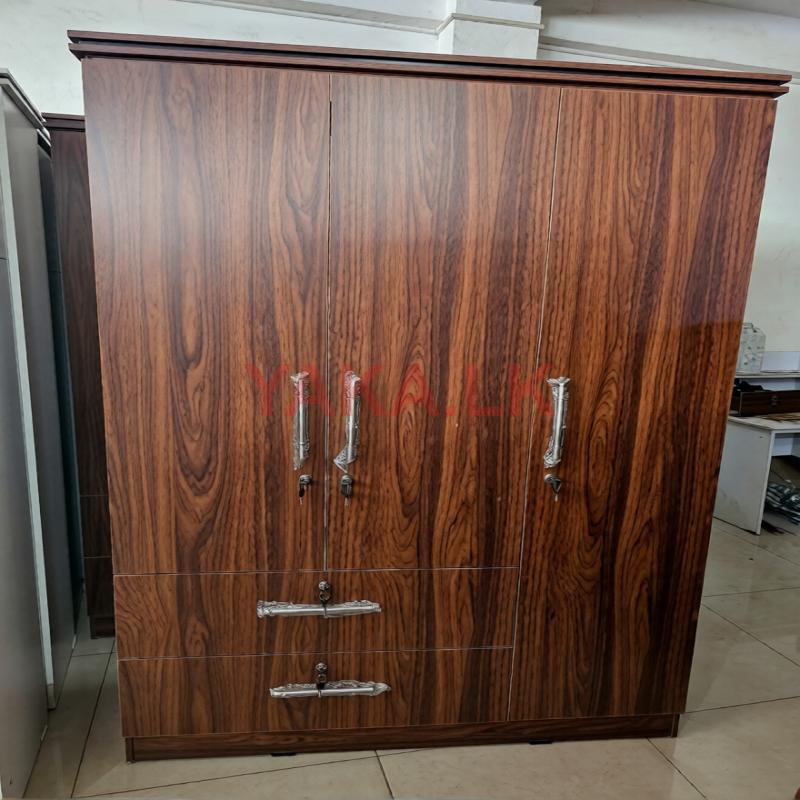 new melamine 3 door LL cupboard 6*4 wardrobe