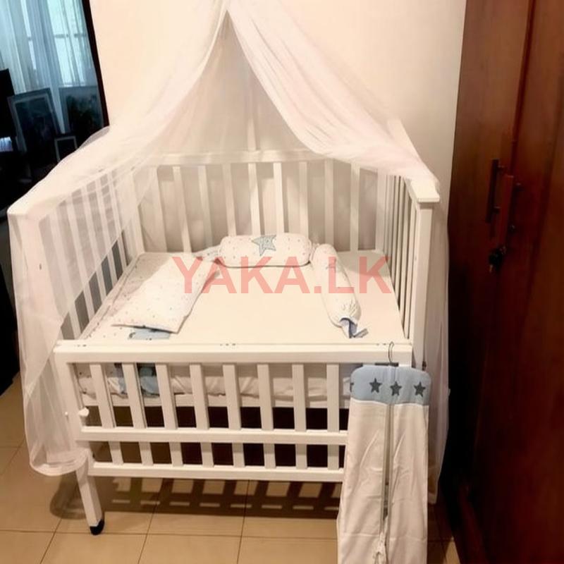 Wooden Baby Cot
