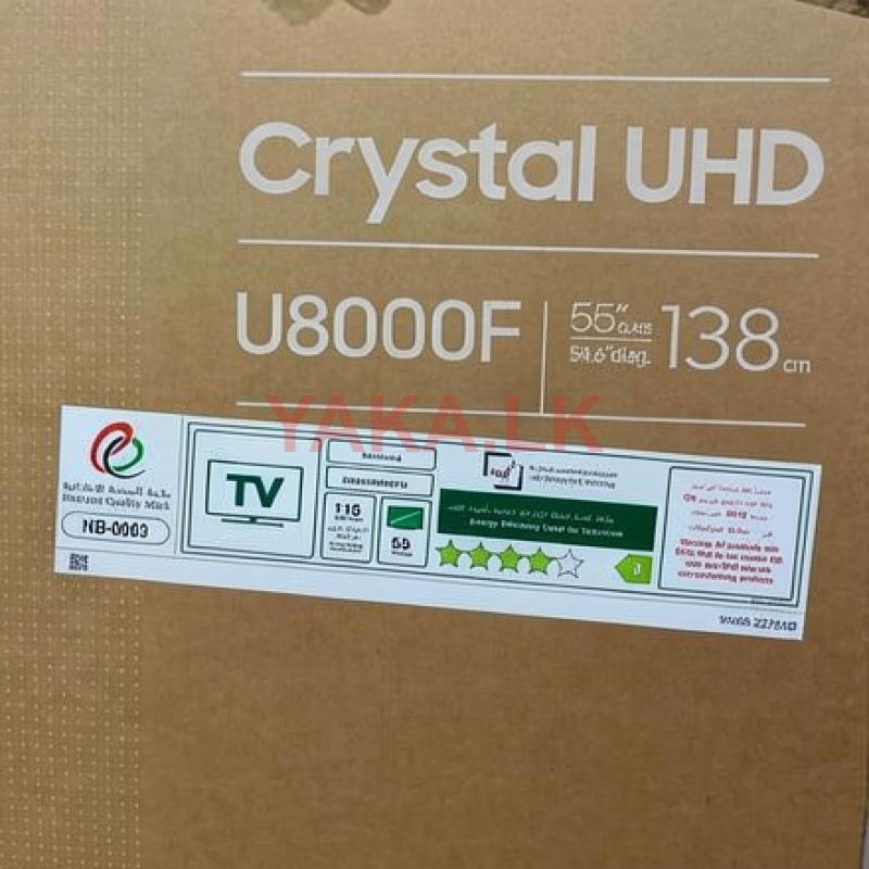 Samsung Crystal UHD 55"TV U8000F