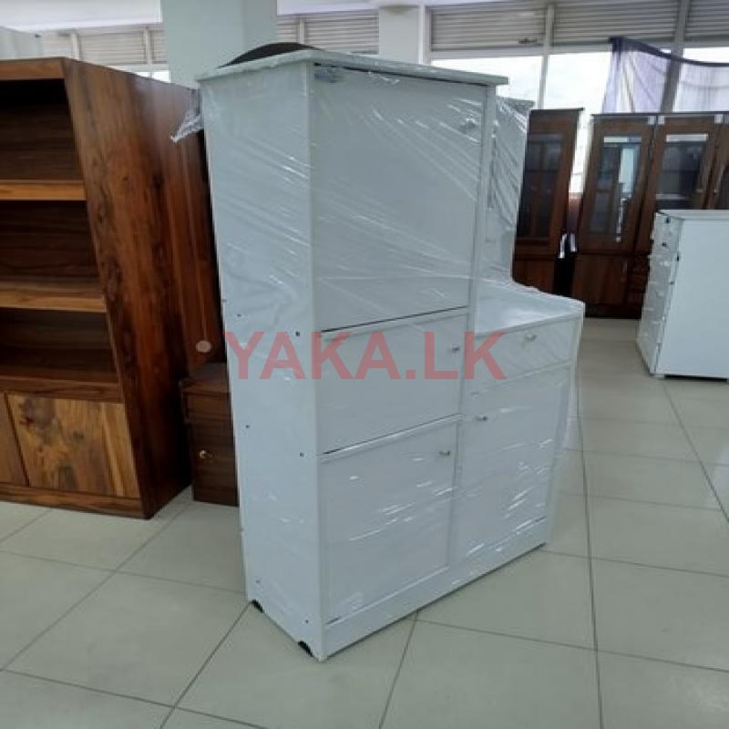 Melamine White Baby Cupboard