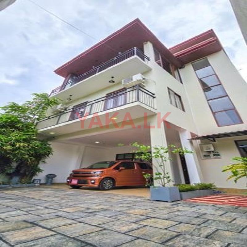Maharagama 3 Storey 6BR Solar A/C Furnished Super Luxury House For Sale