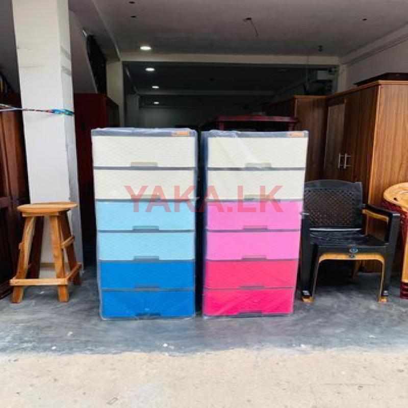 6 Drawer Large plastic cupboards