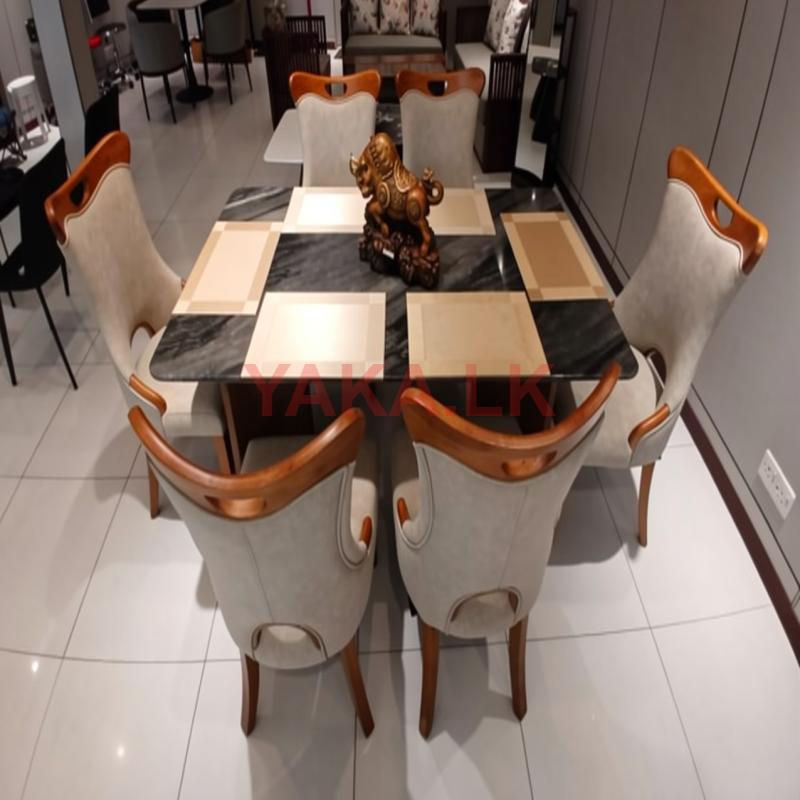 Luxury Granite Dining Table set