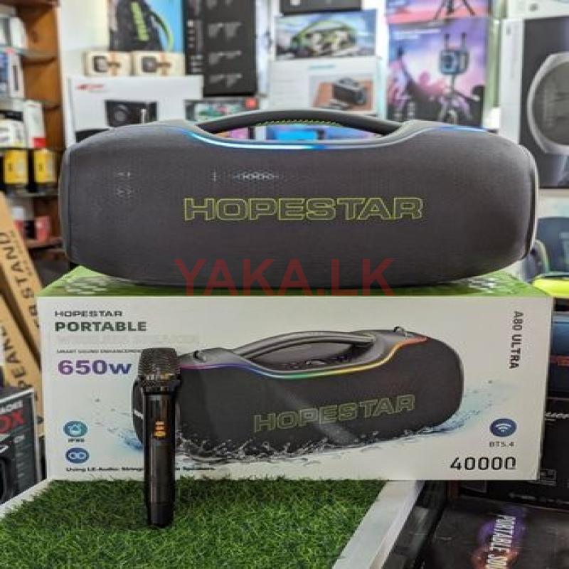 Hopestar A80 Ultra Outdoor Speakers with Wireless Mic