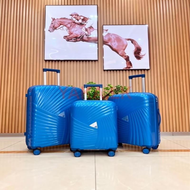 PP LUGGAGE BAGS TROLLEY SETS