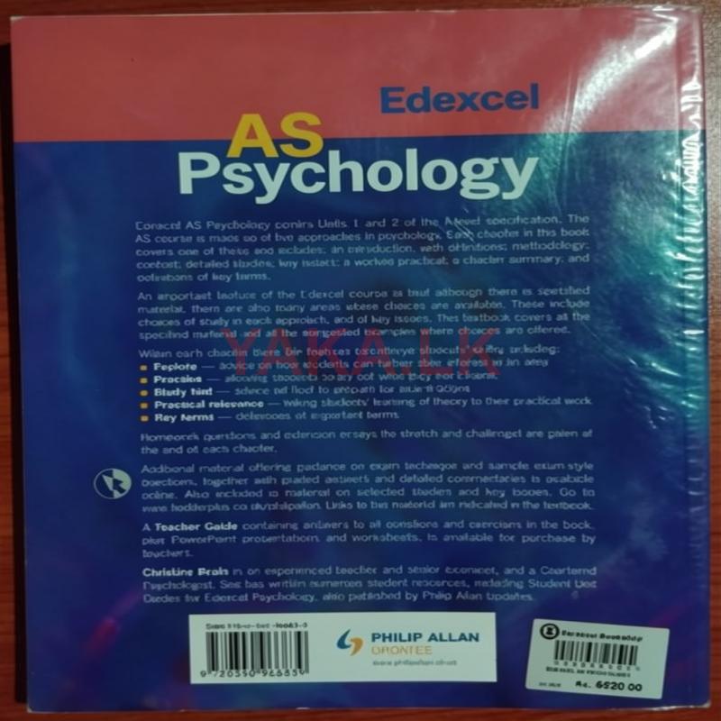 AS Psychology (Edexcel) Book