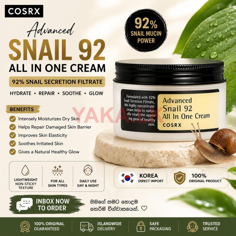 Snail 92 cream.