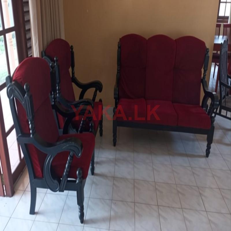Mahogany Wooden Sofa Set