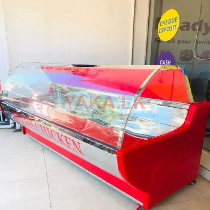 කුකුල් මස් සහ මාළු ශීතකරන. Chicken & Fish Display Coolers