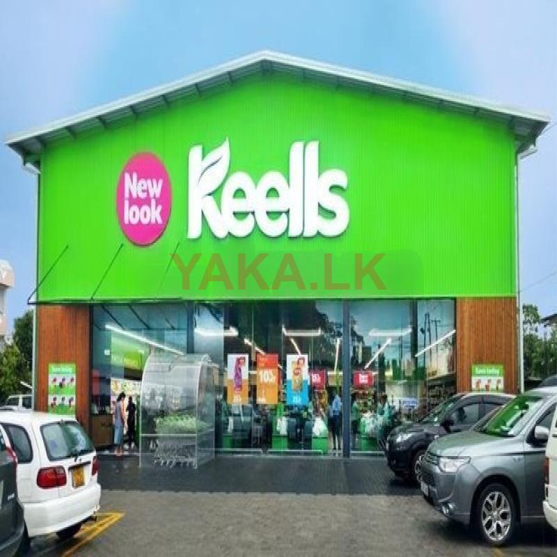 Keells supermarket sign