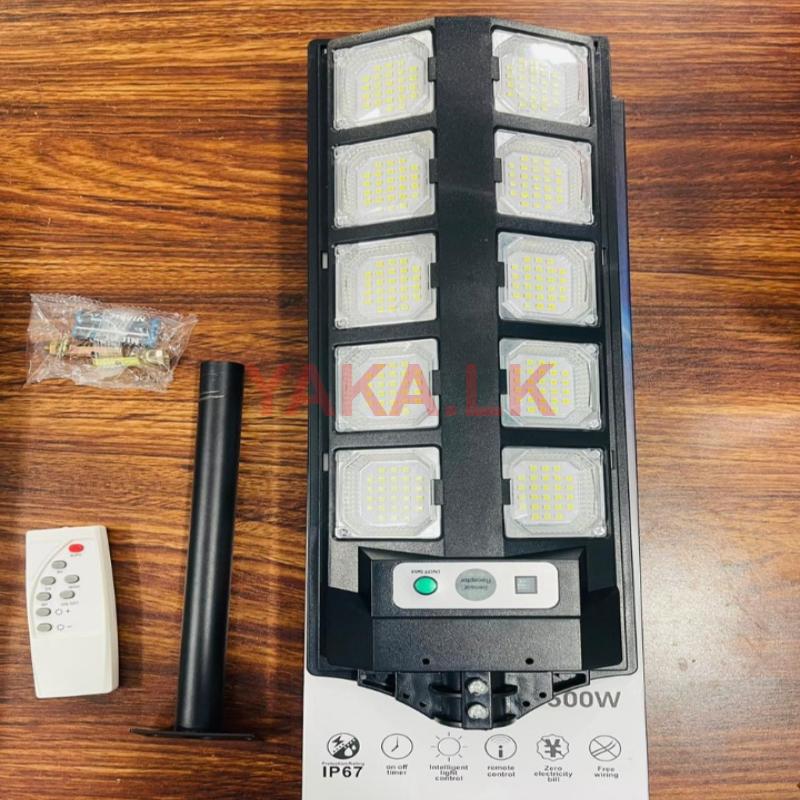 500w solar street light